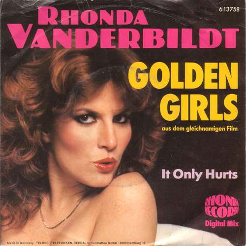 Cover Rhonda Vanderbildt - Golden Girls (7, Single) Schallplatten Ankauf