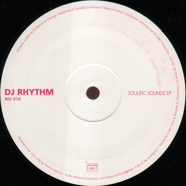Cover DJ Rhythm - Soulific Soundz EP (2x12, EP) Schallplatten Ankauf