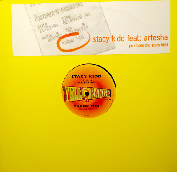Cover Stacy Kidd Featuring Artesha - Thank You (12) Schallplatten Ankauf