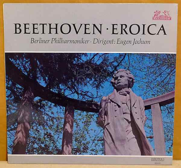 Cover Beethoven* - Berliner Philharmoniker ·  Dirigent Eugen Jochum - Symphonie Nr. 3 Es-Dur Op. 55 Eroica (LP) Schallplatten Ankauf