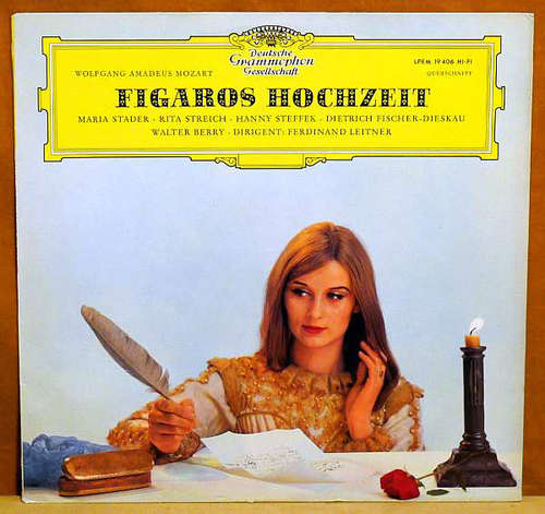 Bild Wolfgang Amadeus Mozart, Berliner Philharmoniker, Ferdinand Leitner - Figaros Hochzeit (Querschnitt) (LP, Mono) Schallplatten Ankauf