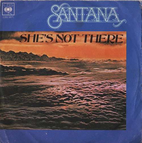 Cover Santana - She's Not There (7) Schallplatten Ankauf