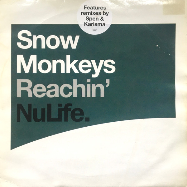 Cover Snow Monkeys - Reachin (12, Promo) Schallplatten Ankauf
