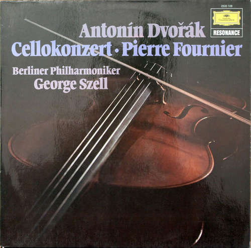 Cover Antonín Dvořák - Pierre Fournier, Berliner Philharmoniker, George Szell - Cellokonzert (LP, RE) Schallplatten Ankauf