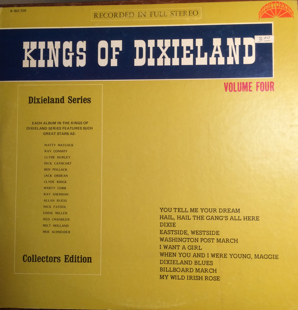 Cover Kings Of Dixieland - Kings Of Dixieland Volume 4 (LP, Album) Schallplatten Ankauf