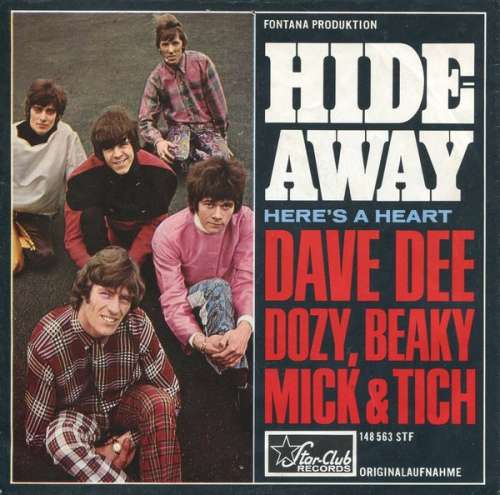 Cover Dave Dee, Dozy, Beaky, Mick & Tich - Hideaway (7, Single) Schallplatten Ankauf
