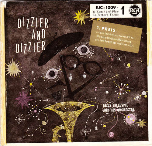 Cover Dizzy Gillespie And His Orchestra - Dizzier And Dizzier (7, EP) Schallplatten Ankauf