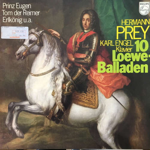 Cover Hermann Prey / Karl Engel - 10 Loewe-Balladen (LP) Schallplatten Ankauf