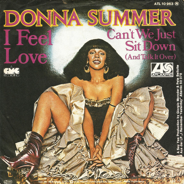 Cover Donna Summer - I Feel Love (7, Single) Schallplatten Ankauf