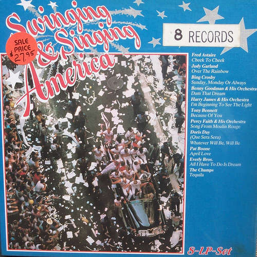 Cover Various - Swinging & Singing America (8xLP, Comp) Schallplatten Ankauf