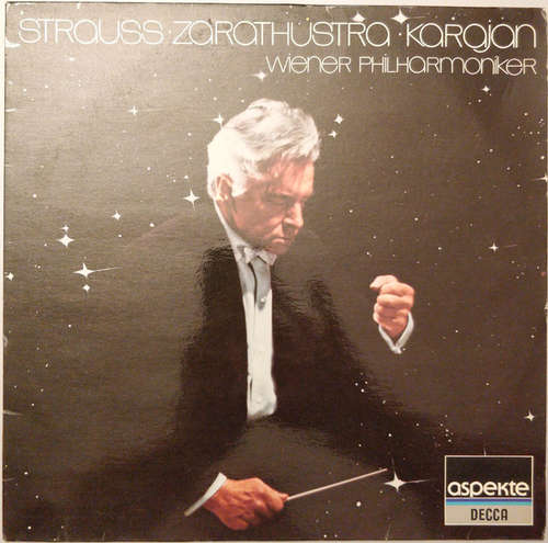 Cover Strauss* / Wiener Philharmoniker / Karajan* - Strauss Zarathustra Karajan (LP) Schallplatten Ankauf