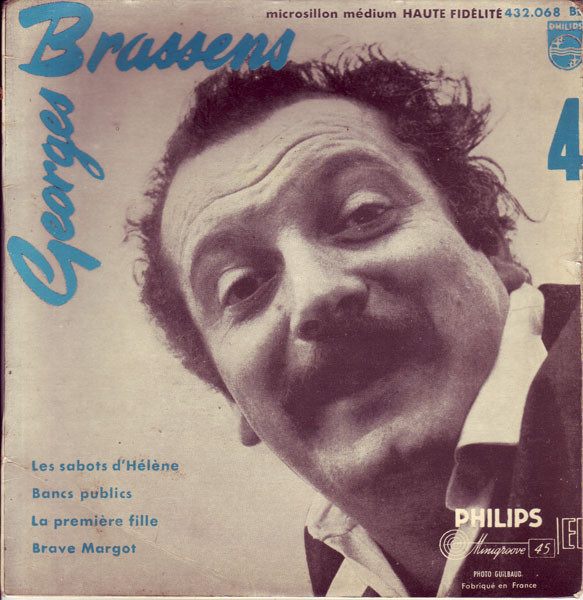 Cover Georges Brassens - N°4 (7, EP, Mono, RE) Schallplatten Ankauf
