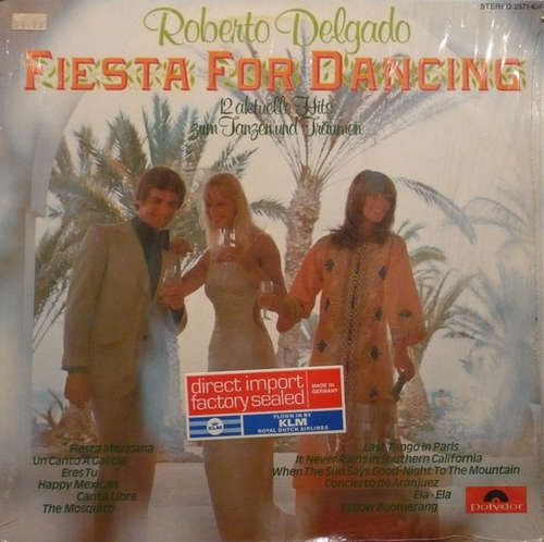 Cover Roberto Delgado - Fiesta For Dancing (LP, Album) Schallplatten Ankauf