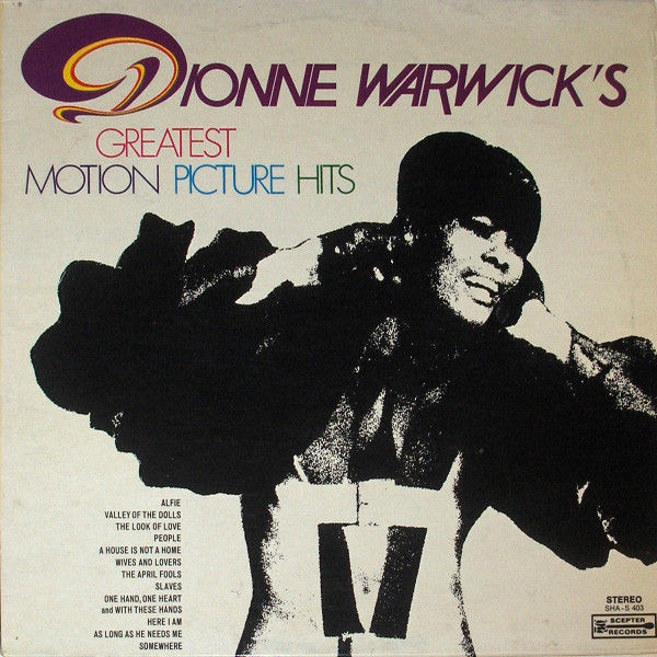 Bild Dionne Warwick - Dionne Warwick's Greatest Motion Picture Hits (LP, Comp) Schallplatten Ankauf