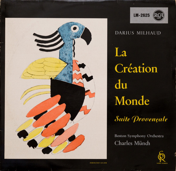 Cover Darius Milhaud, Boston Symphony Orchestra, Charles Münch* - La Création Du Monde ∙ Suite Provençale (LP) Schallplatten Ankauf