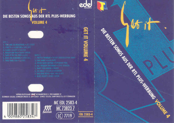 Cover Various - Get It  - Die Besten Songs Aus Der RTL Plus-Werbung Volume 4 (Cass, Comp) Schallplatten Ankauf