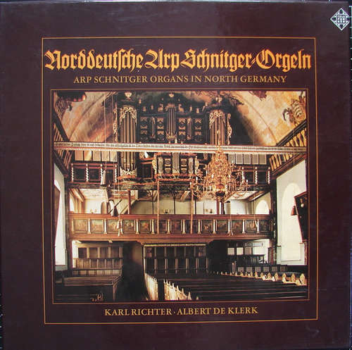 Cover Karl Richter, Albert de Klerk* - Norddeutsche Arp Schnitger-Orgeln (2xLP, Album, Box) Schallplatten Ankauf