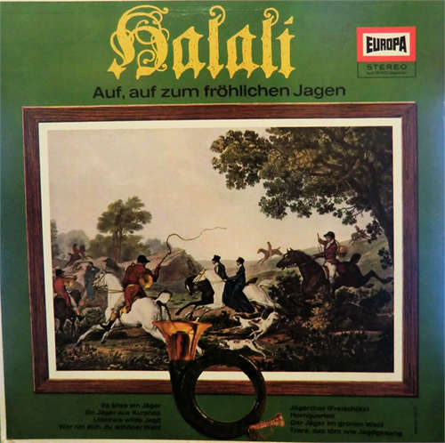Cover Various - Halali - Auf, Auf Zum Fröhlichen Jagen (LP, Smplr) Schallplatten Ankauf