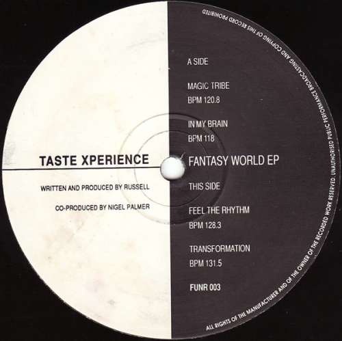 Cover Taste Xperience* - Fantasy World EP (12, EP) Schallplatten Ankauf
