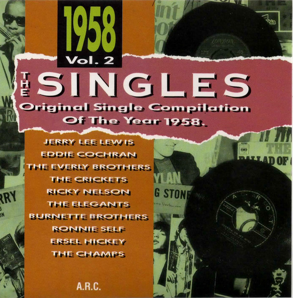 Cover Various - The Singles-Original Single Compilation Of The Year 1958 Vol. 2 (CD, Comp) Schallplatten Ankauf