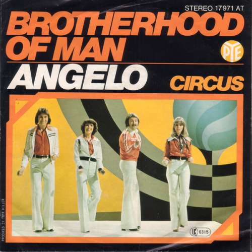 Cover Brotherhood Of Man - Angelo / Circus (7, Single) Schallplatten Ankauf