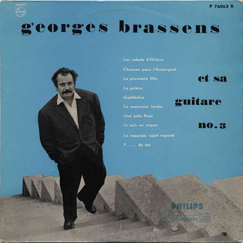 Cover Georges Brassens - No. 3 (10, Album, Mono, RP) Schallplatten Ankauf