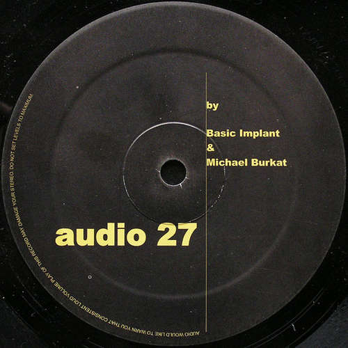 Cover Basic Implant & Michael Burkat - Audio 27 (12) Schallplatten Ankauf