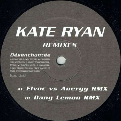 Cover Kate Ryan - Désenchantée (Remixes) (12) Schallplatten Ankauf