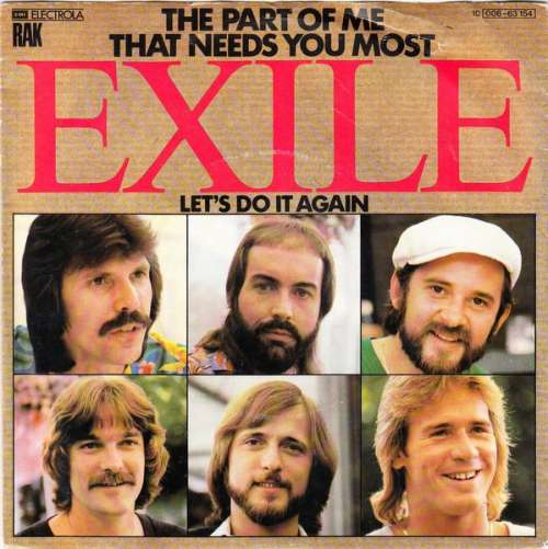 Cover Exile (7) - The Part Of Me That Needs You Most (7, Single) Schallplatten Ankauf