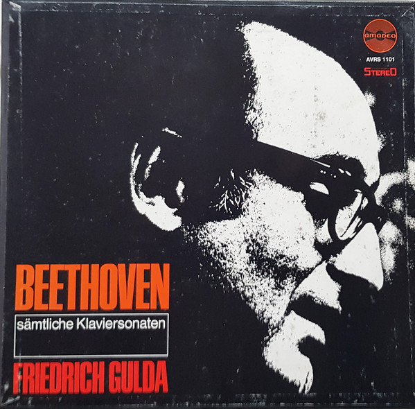 Cover Ludwig van Beethoven - Friedrich Gulda - Sämtliche Klaviersonaten (11xLP + Box) Schallplatten Ankauf