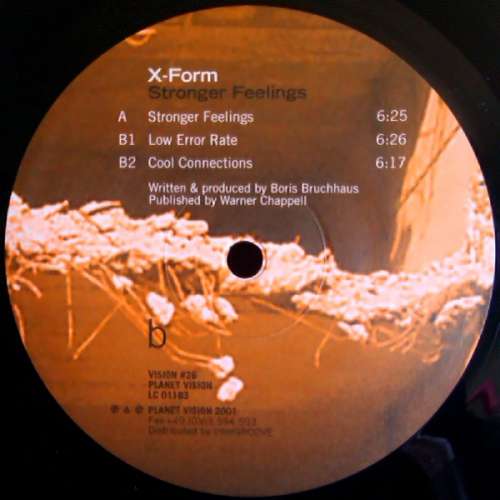 Cover X-Form - Stronger Feelings (12) Schallplatten Ankauf