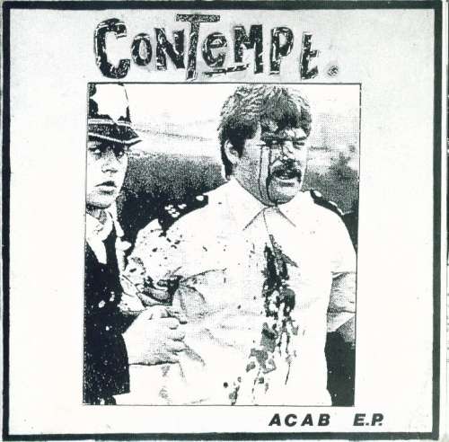 Cover Contempt - ACAB  E.P. (7, EP) Schallplatten Ankauf