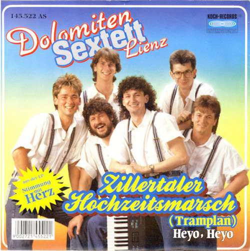 Cover Dolomiten Sextett Lienz - Zillertaler Hochzeitsmarsch (Tramplan) (7) Schallplatten Ankauf