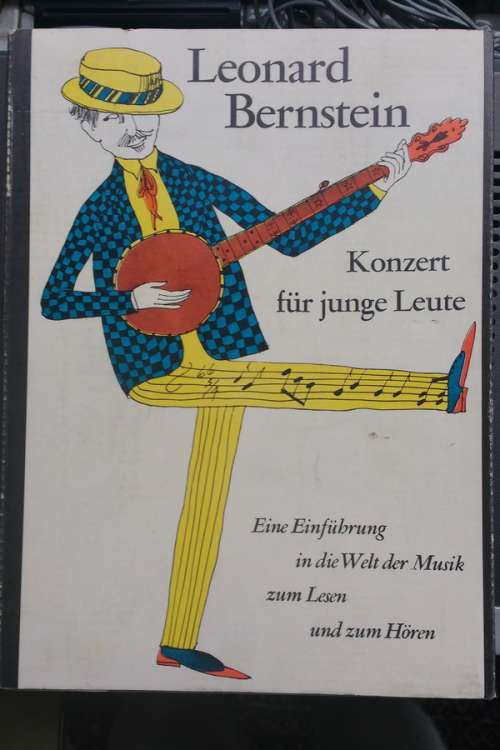 Cover Leonard Bernstein - Konzert Für Junge Leute (3x7 + Box) Schallplatten Ankauf