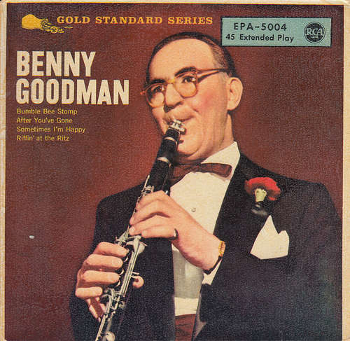 Cover Benny Goodman And His Orchestra - Bumble Bee Stomp (7, EP) Schallplatten Ankauf