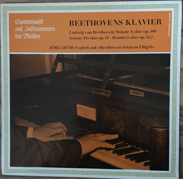 Bild Jörg Demus, Ludwig van Beethoven - Beethovens Klavier : Sonate E-dur Op.-109 Sonate Fis-dur Op. - 78 Rondo G-dur Op. 51,2 (LP, Mono) Schallplatten Ankauf