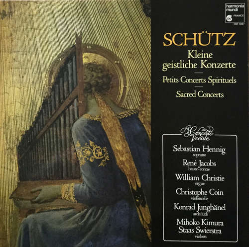 Cover Schütz*, Concerto Vocale - Kleine Geistliche Konzerte (LP, Album) Schallplatten Ankauf