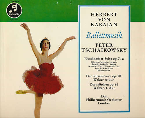 Cover Peter Tschaikowsky*, Herbert von Karajan, Das Philharmonia Orchester London* - Ballettmusik (Nussknacker-Suite  - Schwanensee - Dornröschen) (10) Schallplatten Ankauf