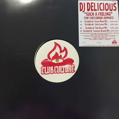 Cover DJ Delicious - Such A Feeling (The Turtlebirds Remixes) (12) Schallplatten Ankauf