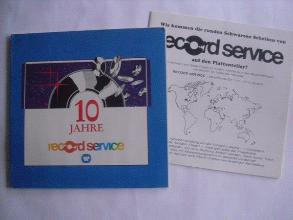 Cover Various - 10 Jahre Record Service (LP, Album) Schallplatten Ankauf