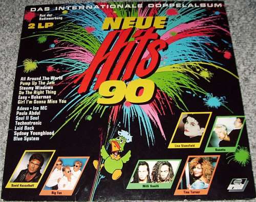 Cover Various - Neue Hits '90 - Das Internationale Doppelalbum (2xLP, Comp) Schallplatten Ankauf