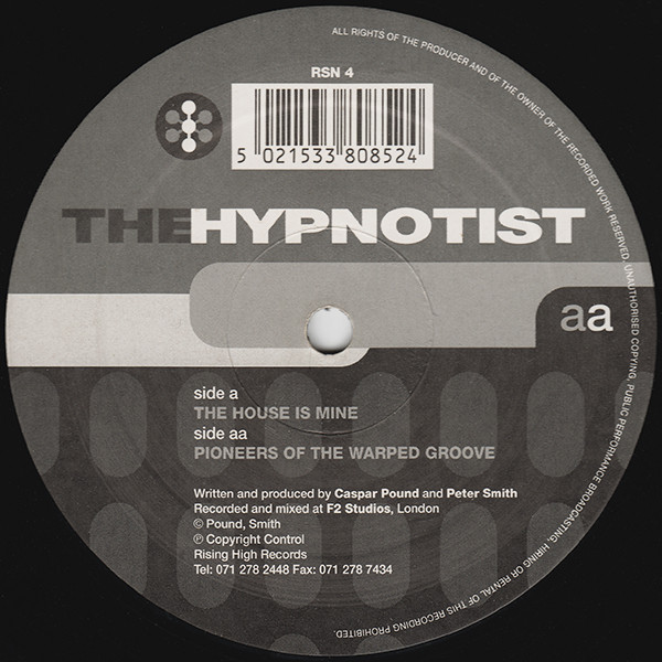 Bild The Hypnotist - The House Is Mine / Pioneers Of The Warped Groove (12, Gre) Schallplatten Ankauf