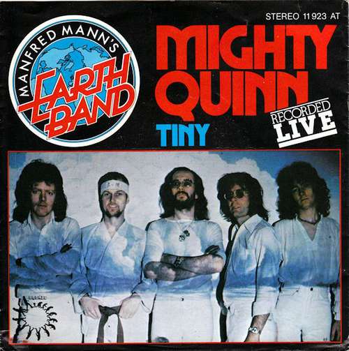 Cover Manfred Mann's Earth Band - Mighty Quinn (7, Single) Schallplatten Ankauf