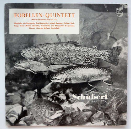 Cover Schubert* - Forellen-Quintett (Klavierquintett A-Dur Op. 114) (10) Schallplatten Ankauf
