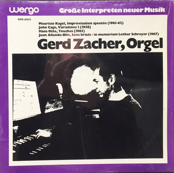 Bild Gerd Zacher - Orgel (LP, Album, RE) Schallplatten Ankauf