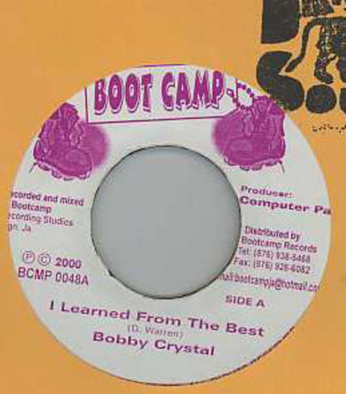 Cover Bobby Crystal - I Learned From The Best (7, Single) Schallplatten Ankauf