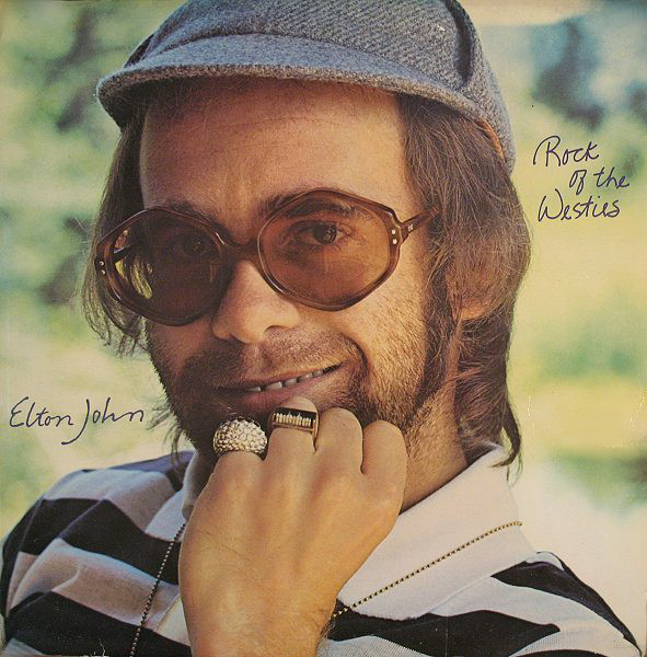 Cover Elton John - Rock Of The Westies (LP, Album) Schallplatten Ankauf