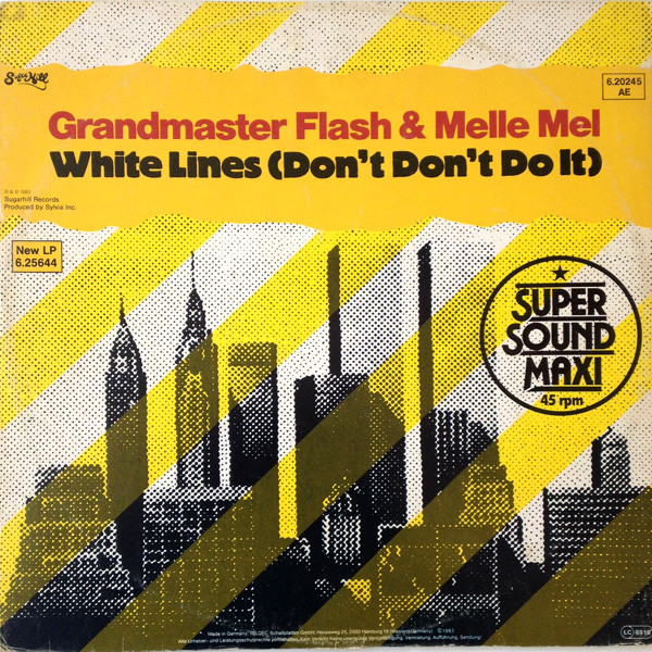 Bild Grandmaster Flash & Melle Mel - White Lines (Don't Don't Do It) (12, Maxi) Schallplatten Ankauf