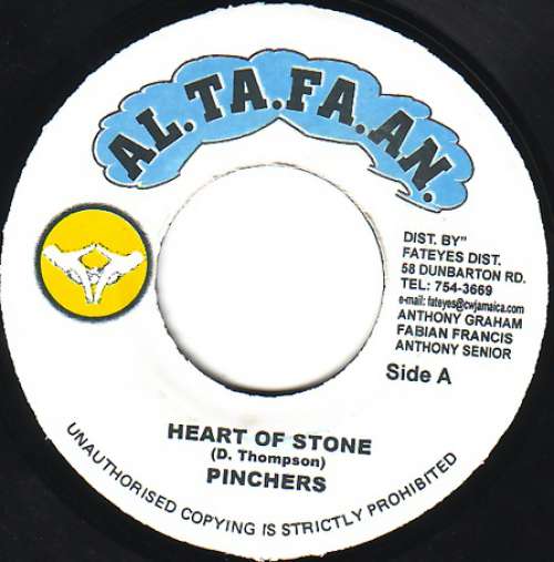 Cover Pinchers - Heart Of Stone (7) Schallplatten Ankauf