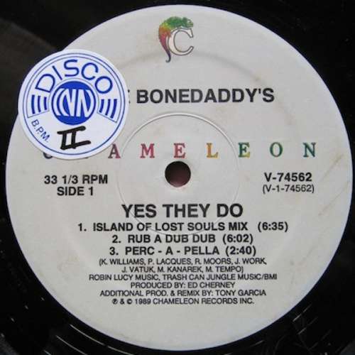 Cover The Bonedaddy's - Yes They Do (12) Schallplatten Ankauf